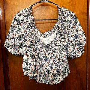 NWOT Alterd State Floral Crop Top